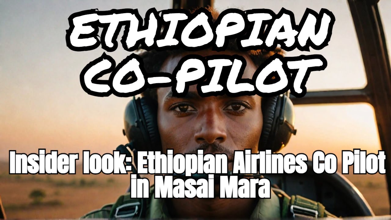 Insider look: Ethiopian Airlines Co Pilot in Masai Mara