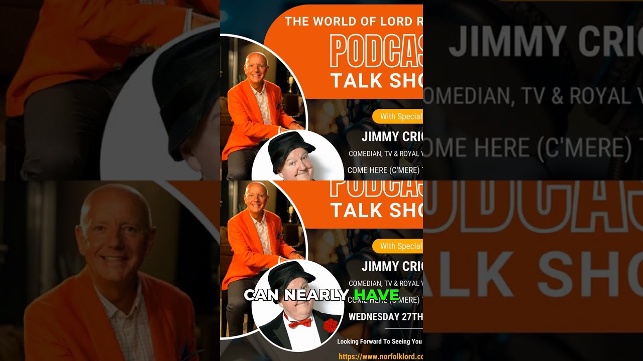 Jimmy Cricket on the Real Power of Making People Laugh #podcastinterview #standupcomedy